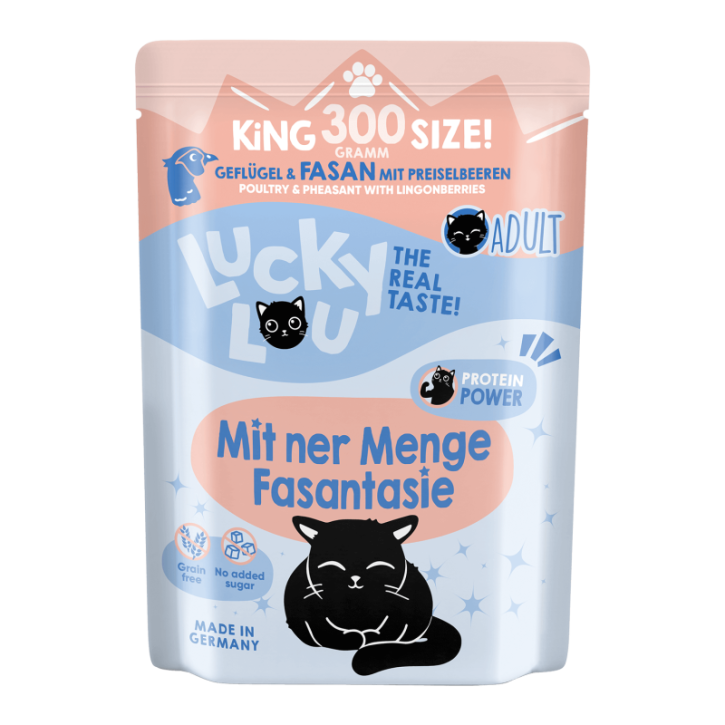 Lucky Lou Adult Geflügel & Fasan 125 g oder 300 g