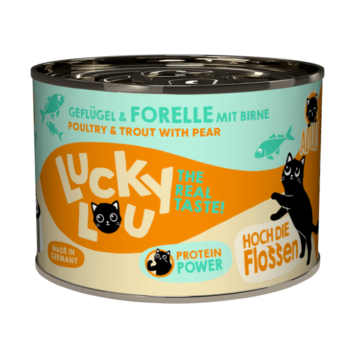 Lucky Lou Adult Geflügel & Forelle 12 x 200 g