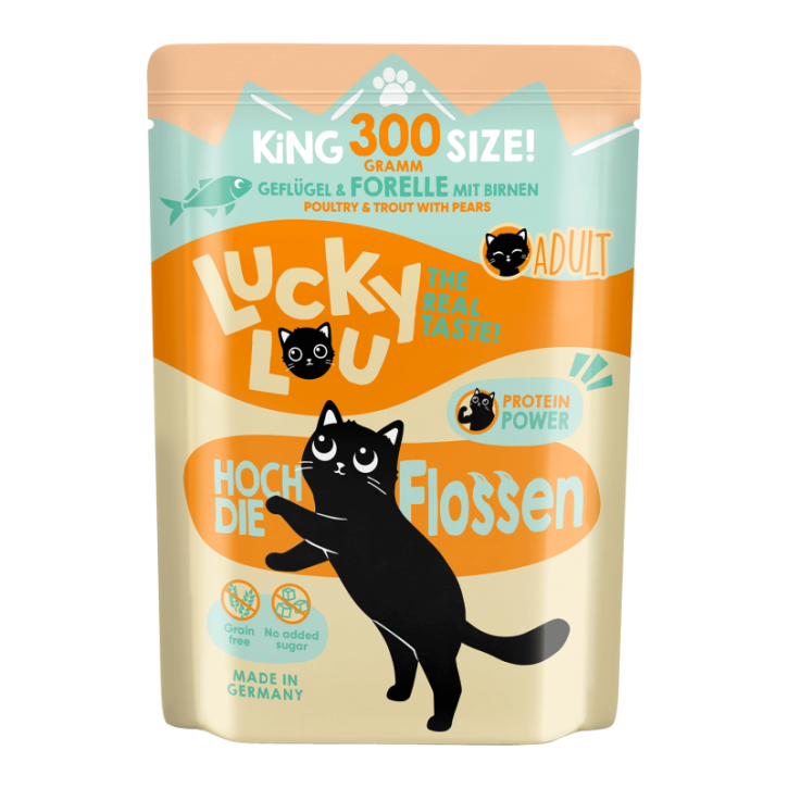 Lucky Lou Adult Geflügel & Forelle 125 g oder 300 g