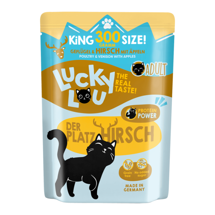 Lucky Lou Adult Geflügel & Hirsch 125 g oder 300 g