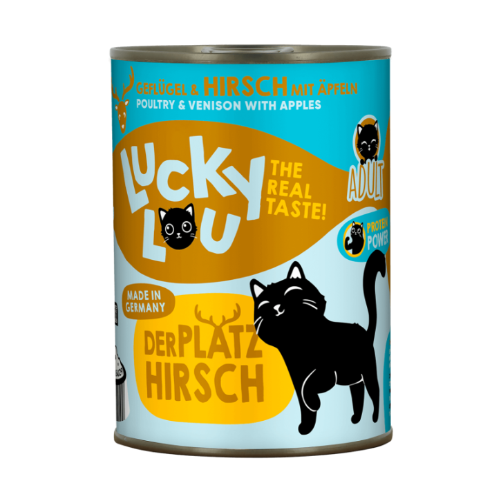 Lucky Lou Adult Geflügel & Hirsch 200 g oder 400 g