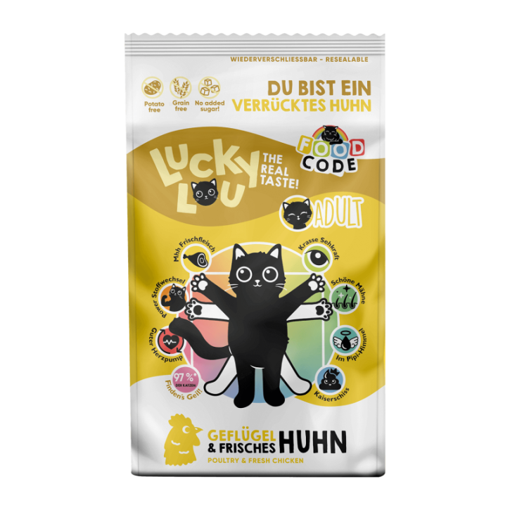 Lucky Lou Adult Geflügel & Huhn 750 g oder 1,7 kg (SPARTIPP: unsere Staffelpreise)