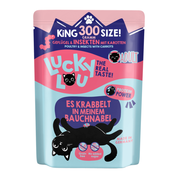 Lucky Lou Adult Geflügel & Insekten 125 g