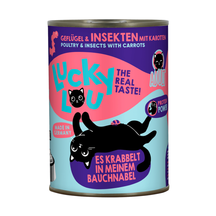 Lucky Lou Adult Geflügel & Insekten 200 g oder 400 g