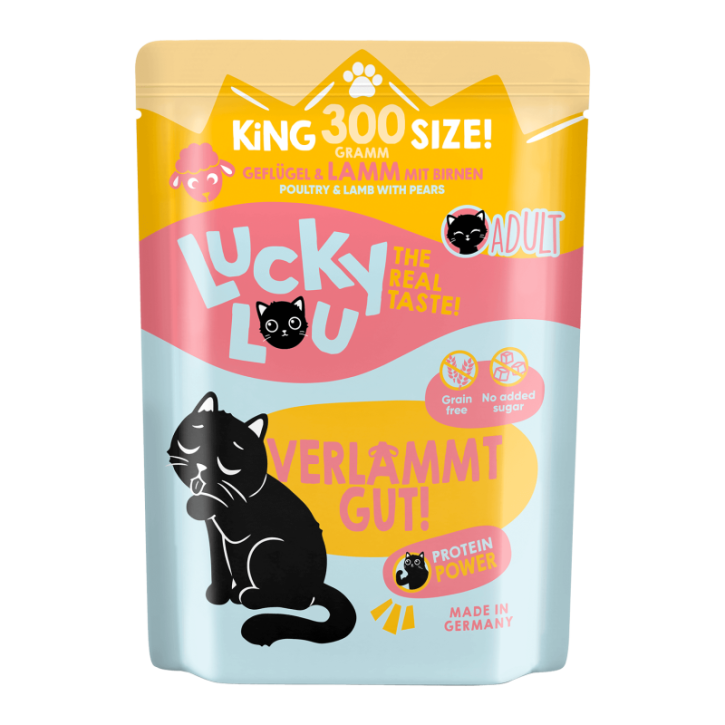 Lucky Lou Adult Geflügel & Lamm 125 g oder 300 g