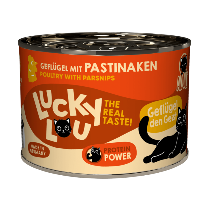 Lucky Lou Adult Geflügel & Pastinaken 12 x 200 g