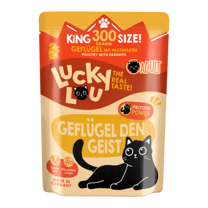 Lucky Lou Adult Geflügel & Pastinaken 125 g oder 300 g