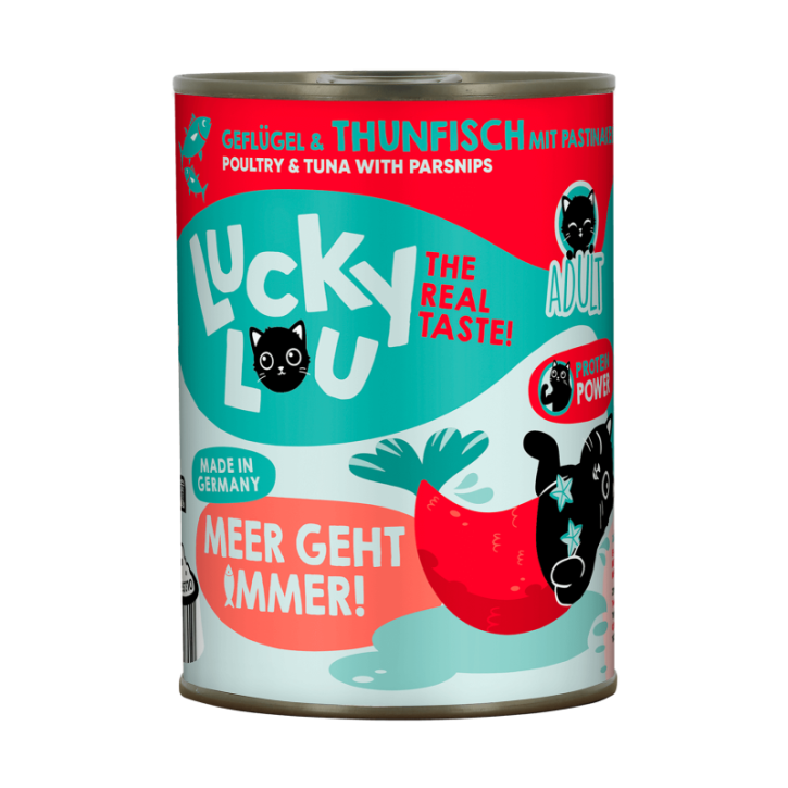 Lucky Lou Adult Geflügel & Thunfisch 200 g oder 400 g