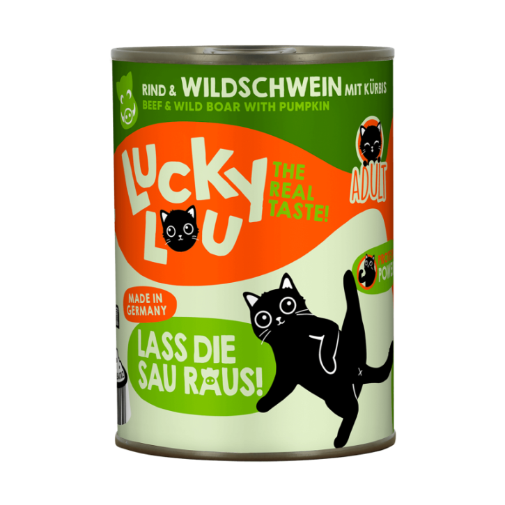 Lucky Lou Adult Rind & Wildschwein 200 g oder 400 g