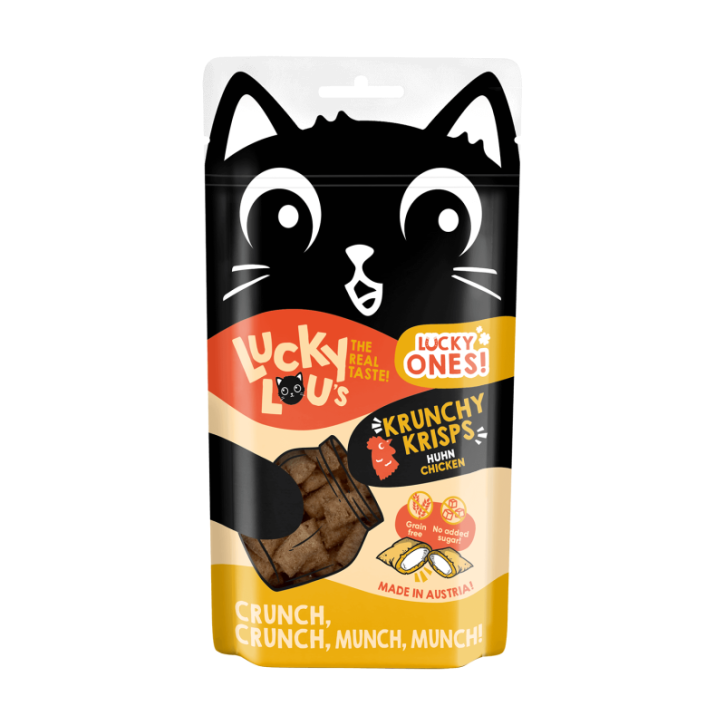 Lucky Lou Krunchy Krisps Huhn 12 x 60 g