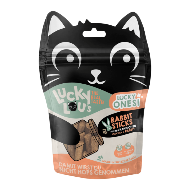 Lucky Lou Lucky Ones Sticks Huhn & Kaninchen 8 x 50 g