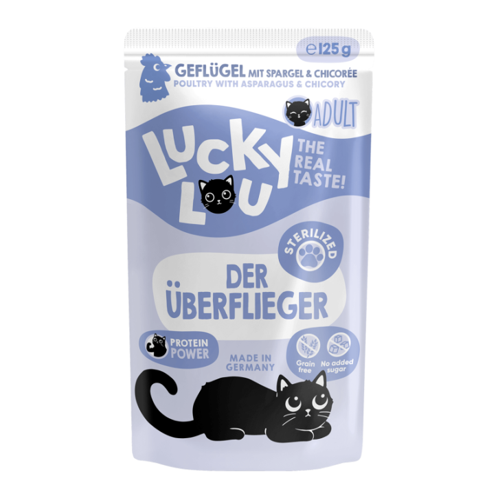 Lucky Lou Sterilized Geflügel 125 g