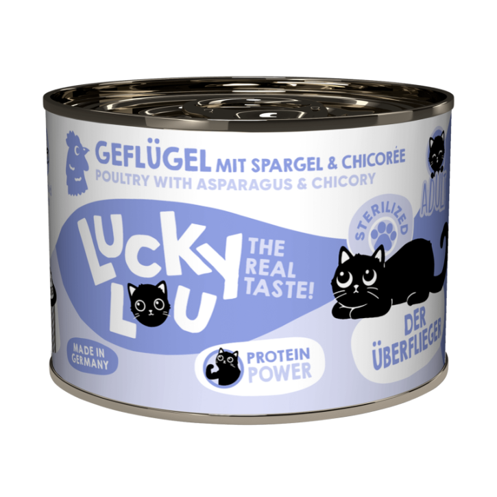 Lucky Lou Sterilized Geflügel 12 x 200 g