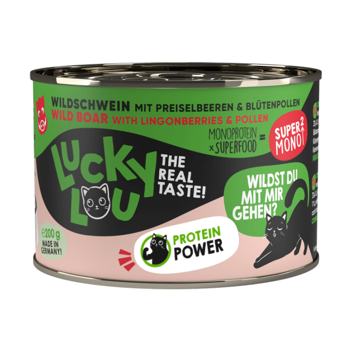 Lucky Lou SuperMono Wildschwein 200 g