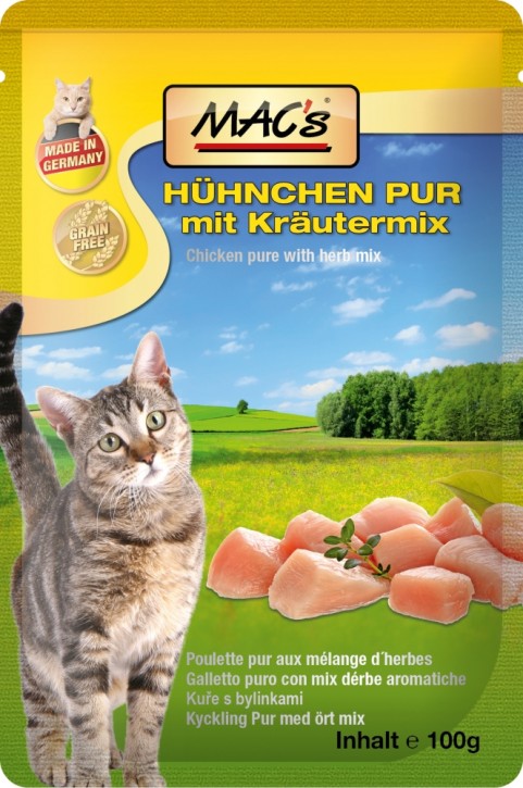 Macs Cat Hähnchen pur 12 x 100 g