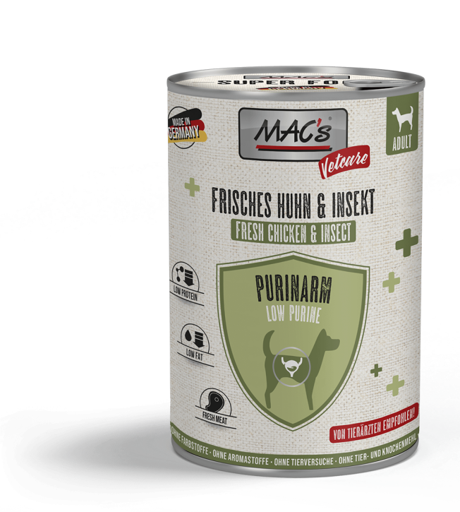 Macs Dog Vetcare Purinarm Huhn & Insekt 200 g oder 400 g