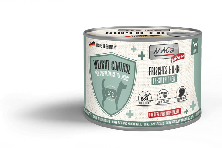 Macs Dog Vetcare Weight Control Huhn 12 x 200 g