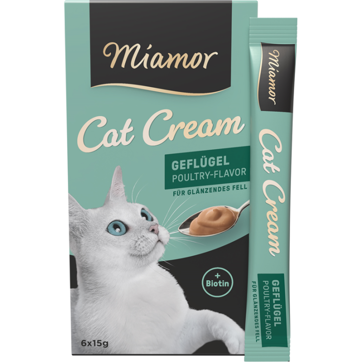 Miamor Cat Cream Geflügel Cream 66 x 15 g