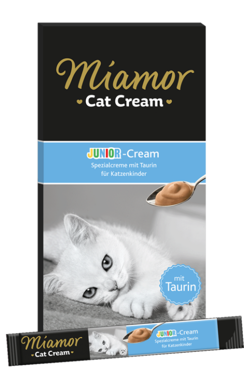 Miamor Cat Cream Junior-Cream 66 x 15 g