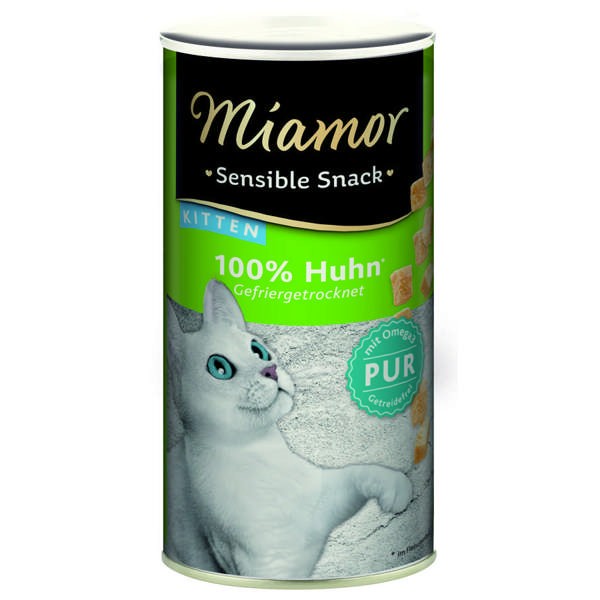Miamor Cat Sensible Snack Kitten Huhn Pur 12 x 30 g