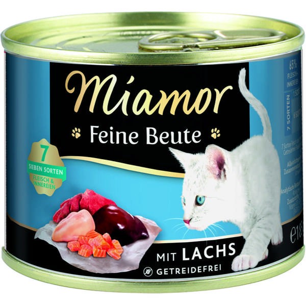 Miamor Feine Beute Lachs 12 x 185 g