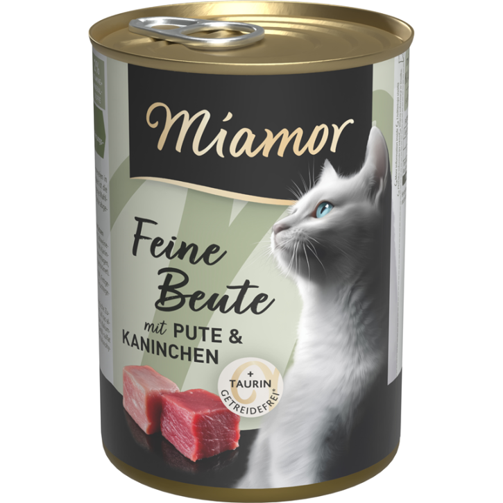 Miamor Feine Beute Pute & Kaninchen 12 x 400 g