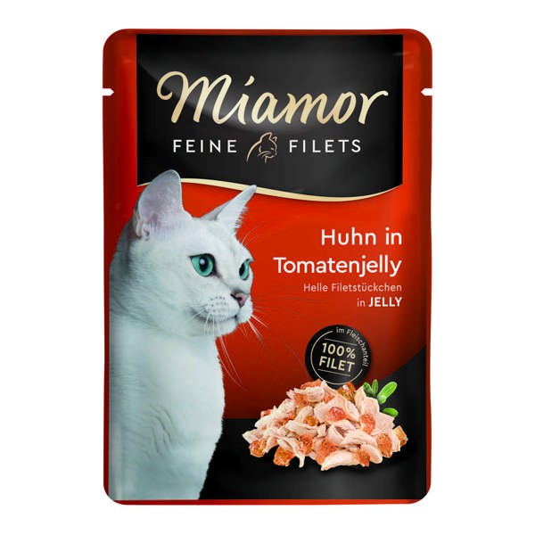 Miamor Feine Filet Huhn in Tomatenjelly 24 x 100 g