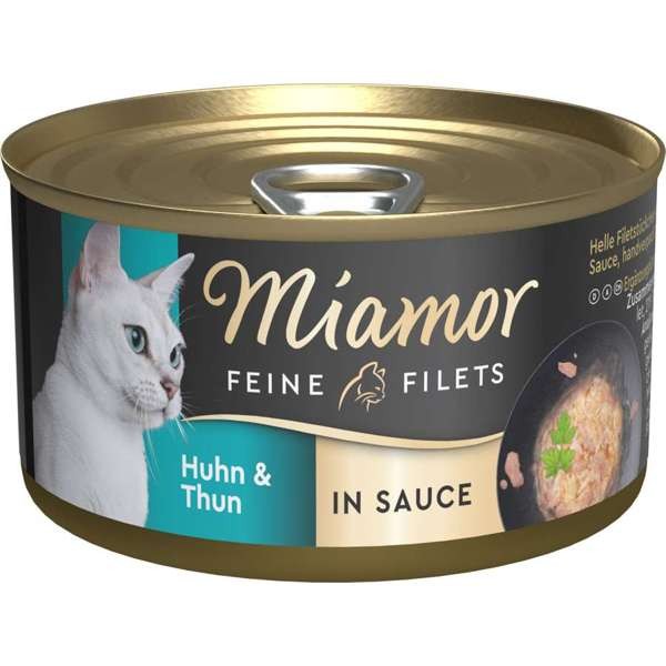 Miamor Feine Filets Huhn & Thunfisch in Sauce 24 x 85 g