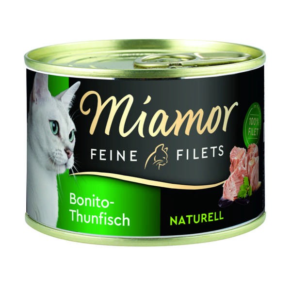 Miamor Feine Filets Naturell Bonito-Thunfisch 12 x 156 g