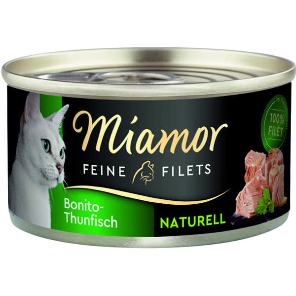 Miamor Feine Filets Naturell Bonito-Thunfisch 80 g oder 156 g