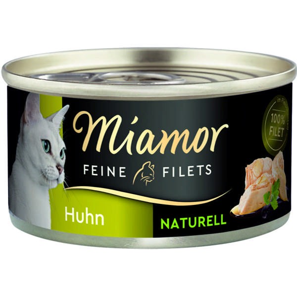 Miamor Feine Filets Naturell Huhn 80 g oder 156 g
