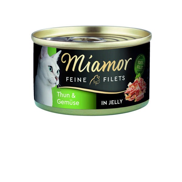 Miamor Feine Filets Thunfisch & Gemüse in Jelly 24 x 100 g
