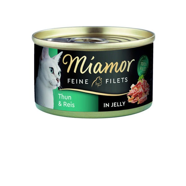 Miamor Feine Filets Thunfisch & Reis in Jelly 24 x 100 g