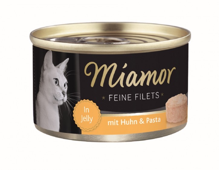 Miamor Feine Filets mit Huhn und Pasta in Jelly 24 x 100 g