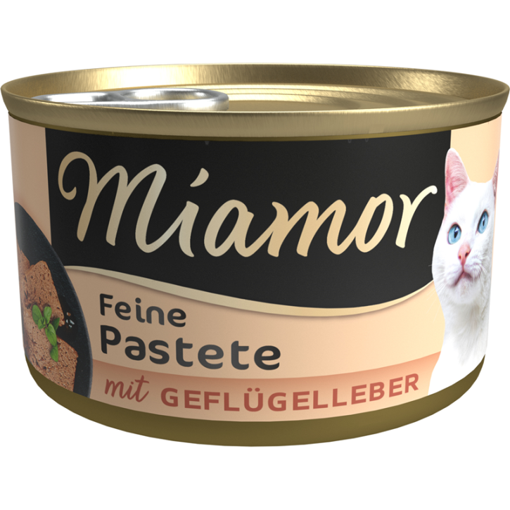 Miamor Pastete mit Geflügelleber 12 x 85 g