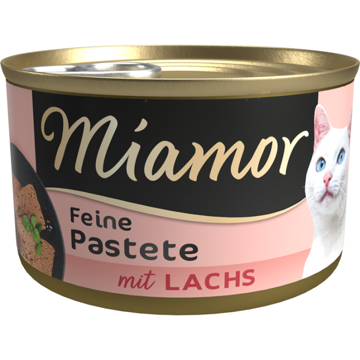 Miamor Pastete mit Lachs 12 x 85 g