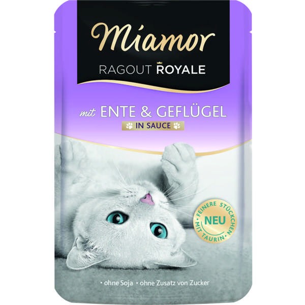 Miamor Ragout Royale Ente & Geflügel in Sauce 22 x 100 g
