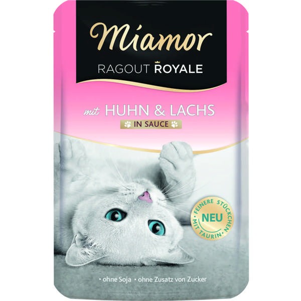 Miamor Ragout Royale Huhn & Lachs in Sauce 22 x 100 g