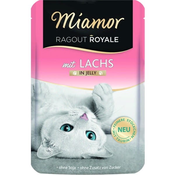 Miamor Ragout Royale Lachs in Jelly 22 x 100 g