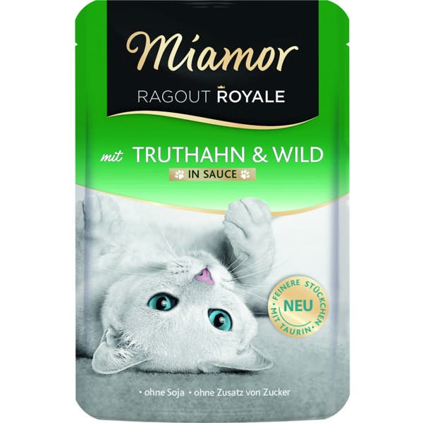 Miamor Ragout Royale Truthahn & Wild in Sauce 22 x 100 g