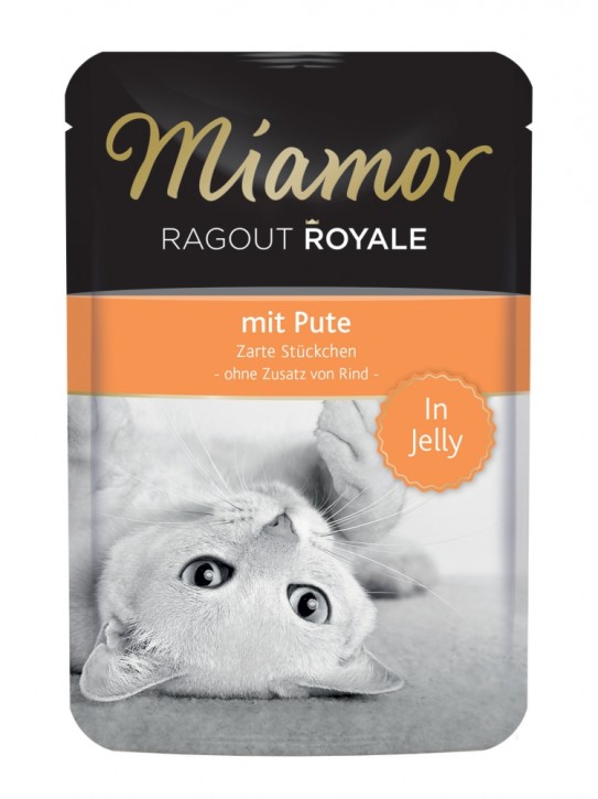 Miamor Ragout Royal mit Pute in Jelly 22 x 100 g