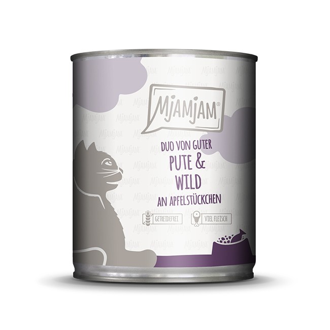 MjAMjAM Cat Duo Pute & Wild 200 g, 400 g oder 800 g