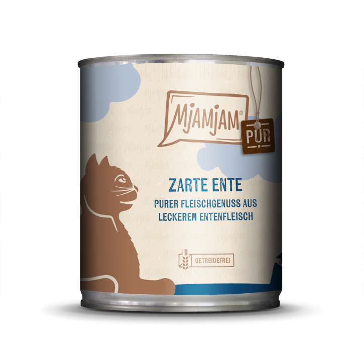 MjAMjAM Cat Ente pur 200 g, 400 g oder 800 g