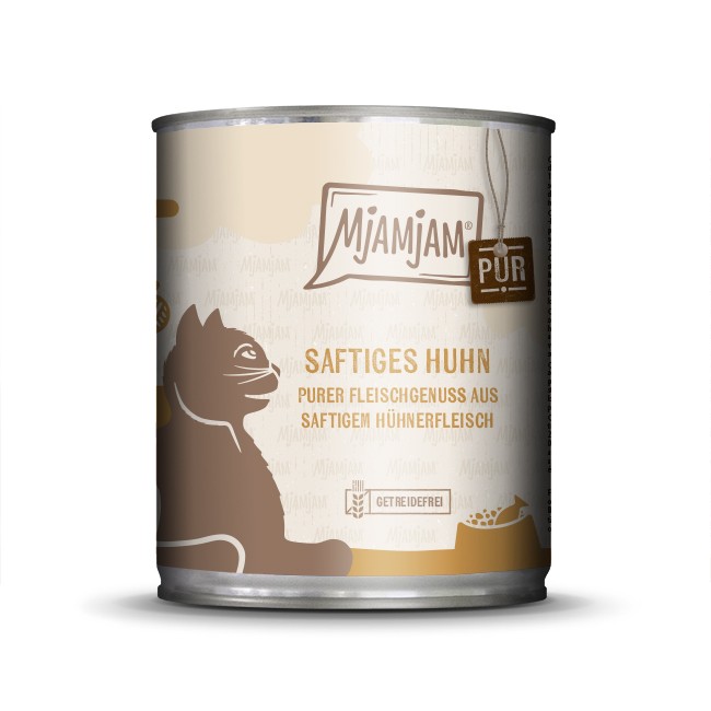 MjAMjAM Cat Huhn pur 200 g, 400 g oder 800 g