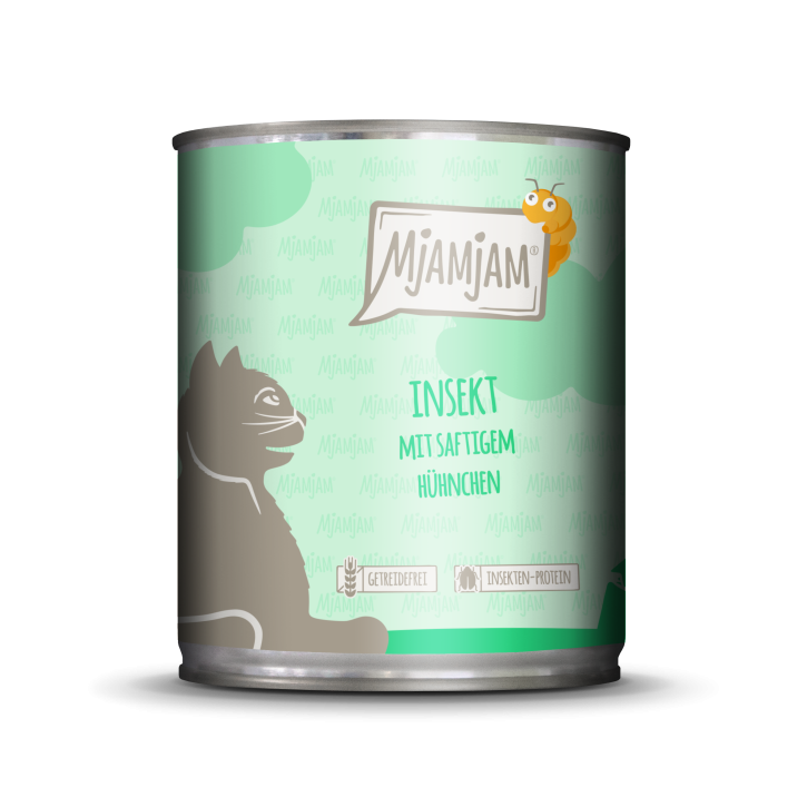 MjAMjAM Cat Insekt & Huhn 200 g, 400 g oder 800 g