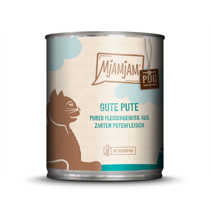 MjAMjAM Cat Pute pur 200 g, 400 g oder 800 g