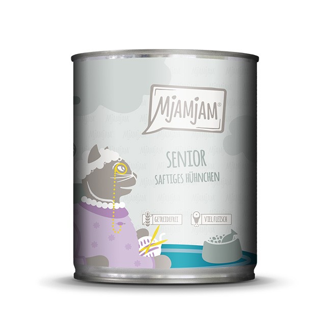 MjAMjAM Cat Senior Huhn 200 g, 400 g oder 800 g