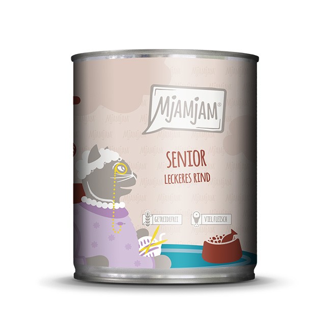 MjAMjAM Cat Senior Rind 200 g, 400 g oder 800 g