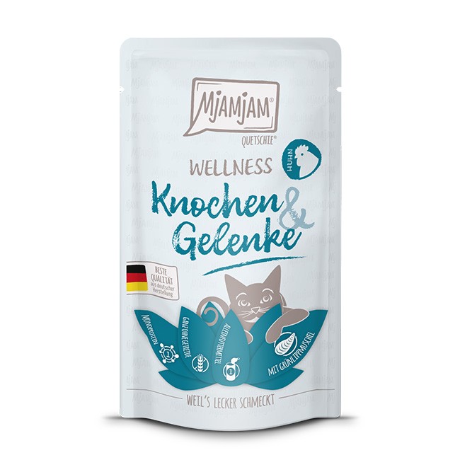 MjAMjAM Cat Wellness Knochen & Gelenke Huhn 125 g