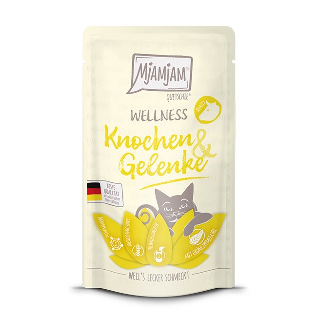 MjAMjAM Cat Wellness Knochen & Gelenke Rind 125 g